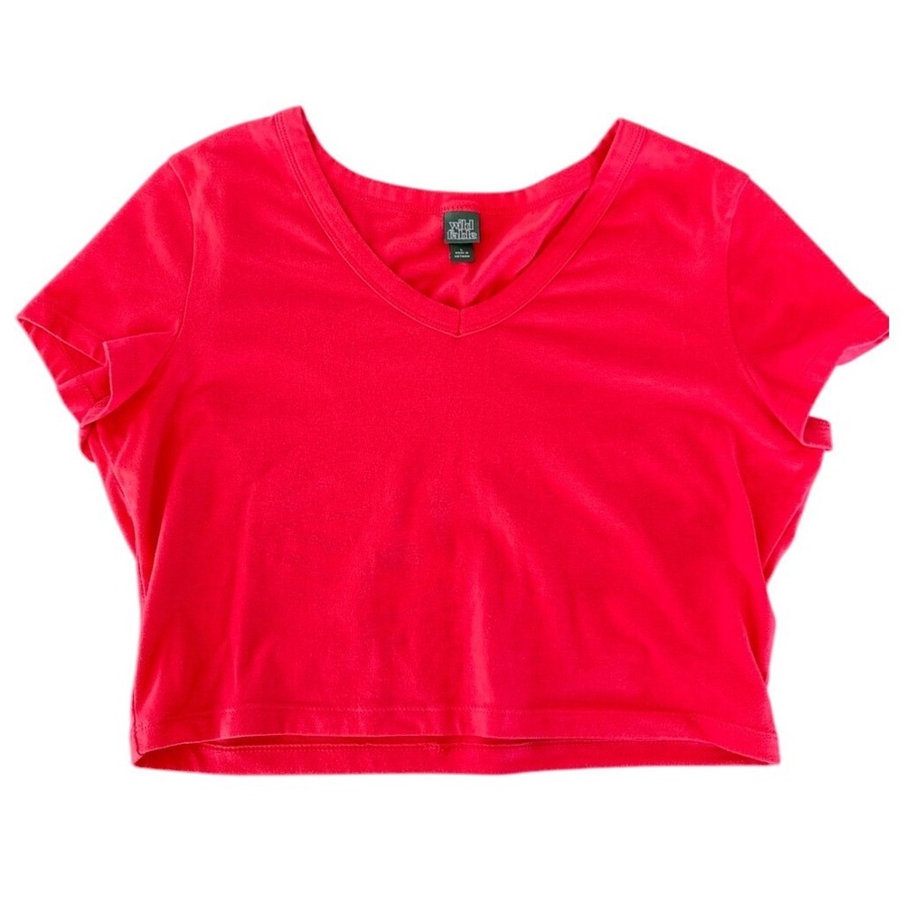 Wild Fable‎ Salmon Grunge Top L Dainty Boho Layering Vacation